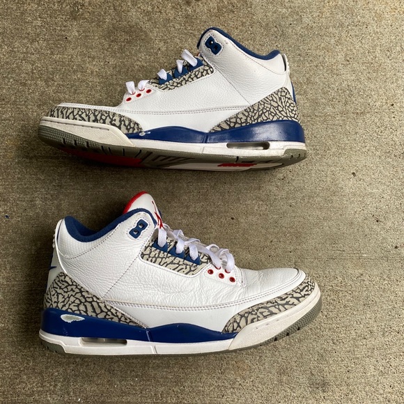Jordan 3 True Blue 2016 (size 10) - Picture 4 of 13